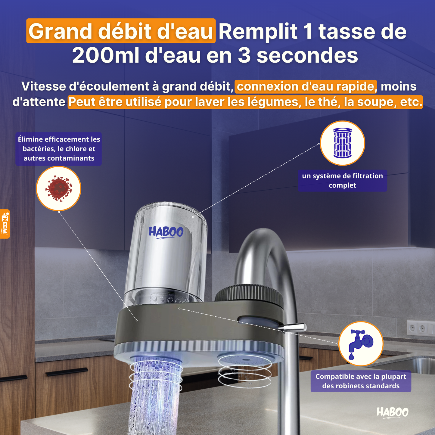 Purificateur d'Eau Anti-Calcaire