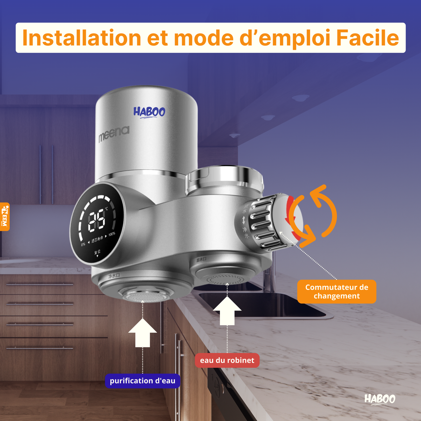 Purificateur d'Eau Anti-Calcaire