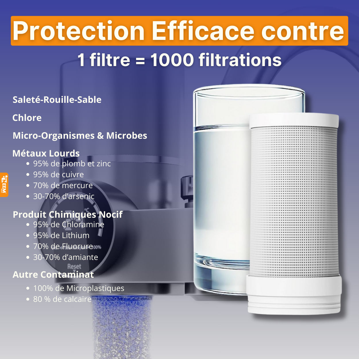 Purificateur d'Eau Anti-Calcaire
