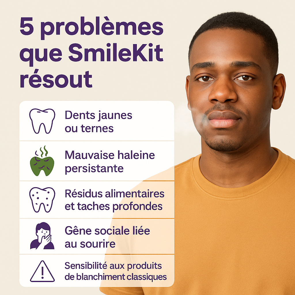 Dentifrice blanchiment dentaire (GAB)