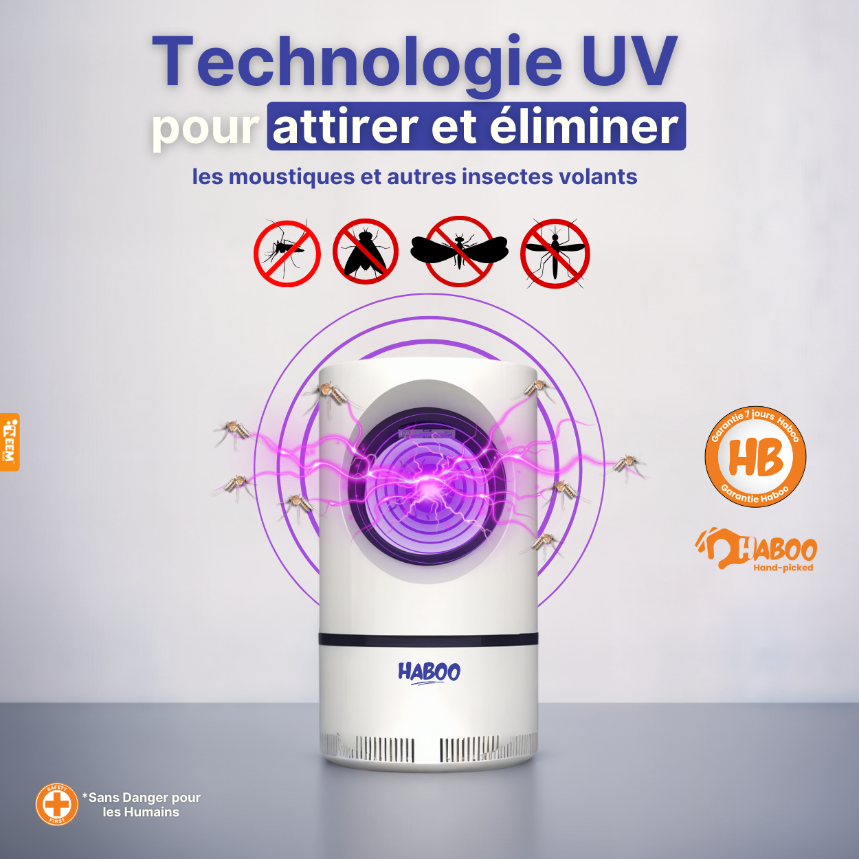 Lampe-Piège à Moustiques