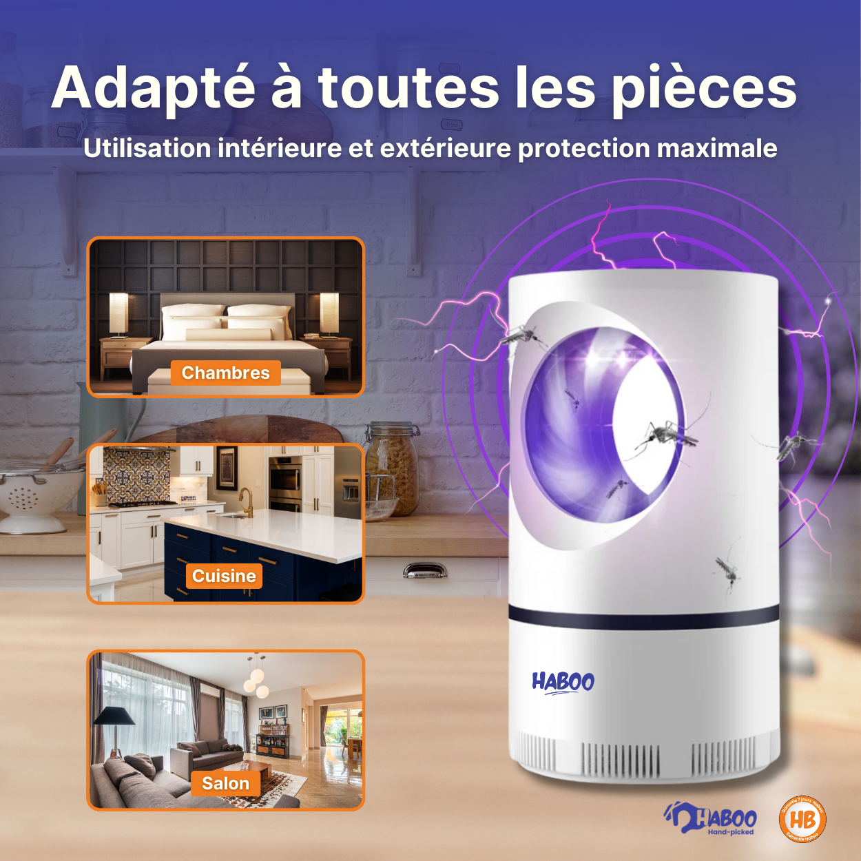 Lampe-Piège à Moustiques