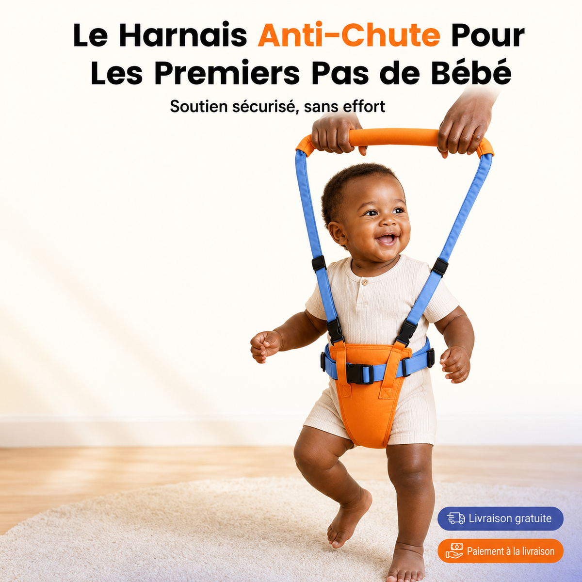 Harnais d’Apprentissage à la Marche Bébé