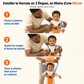 Harnais d’Apprentissage à la Marche Bébé
