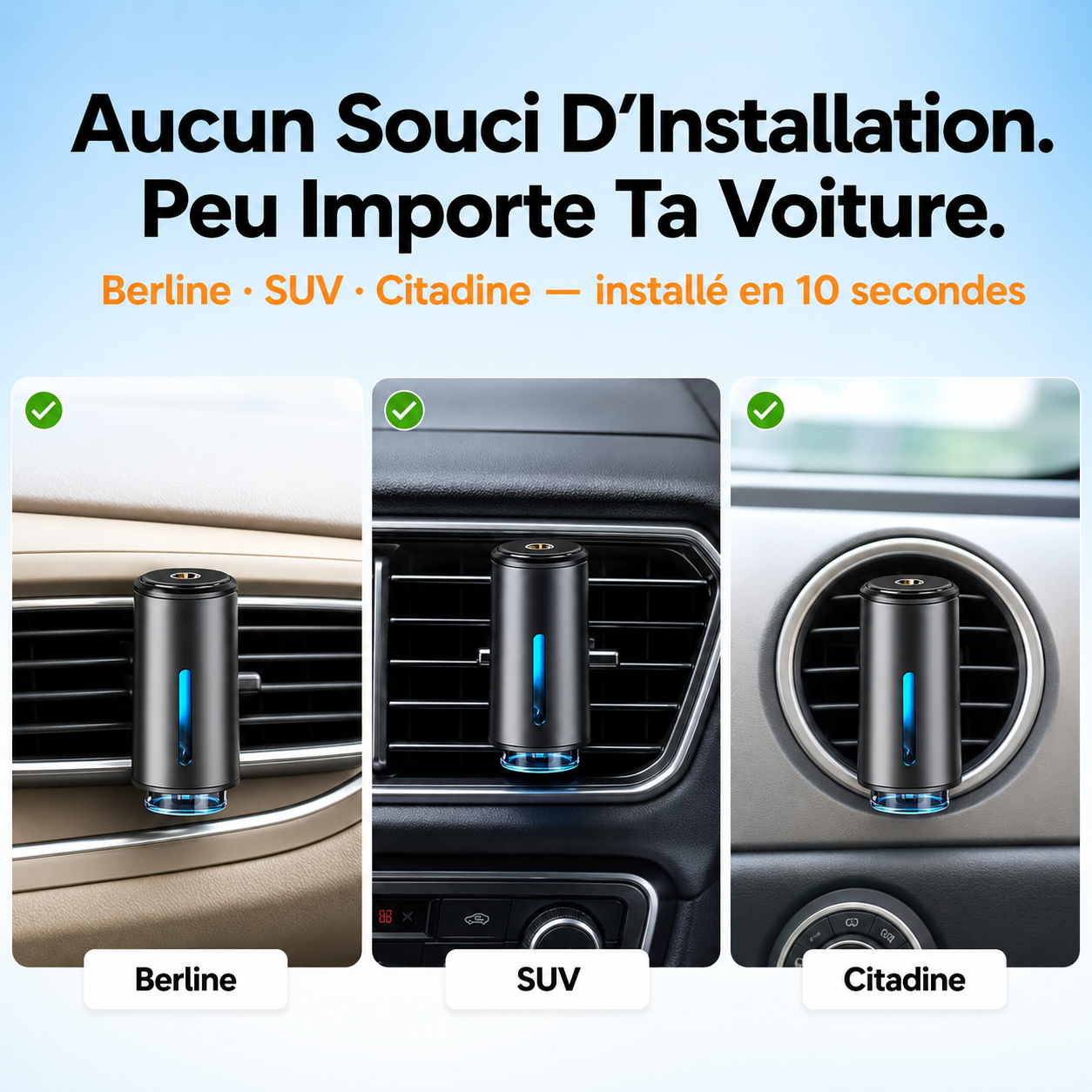 Diffuseur de Parfum Intelligent pour Voiture
