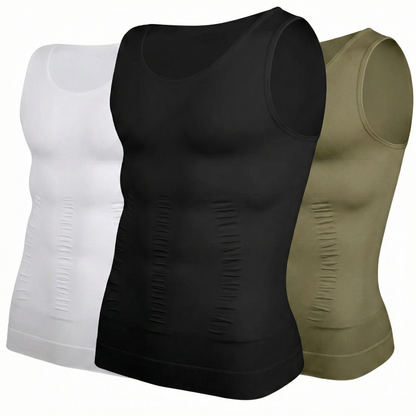 3 Débardeurs minceur (Blanc/Noir/Gris)